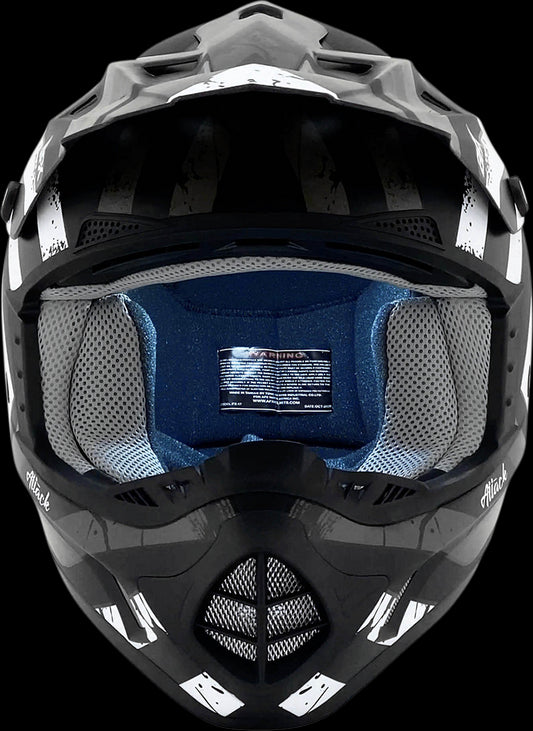 CASCO AFX   FX17 ATTACK PLATA