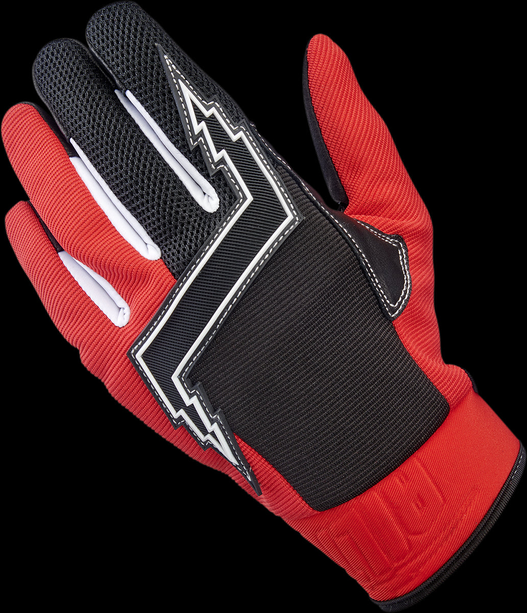 GUANTES BILTWELL BAJA ROJO NEGRO