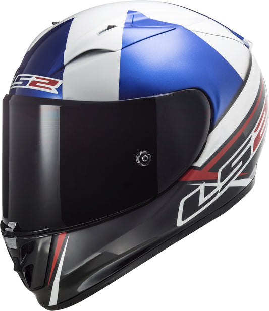 CASCO INTEGRAL LS2 ARROW  EVO MCPHEE     NEGRO BLANCO AZUL