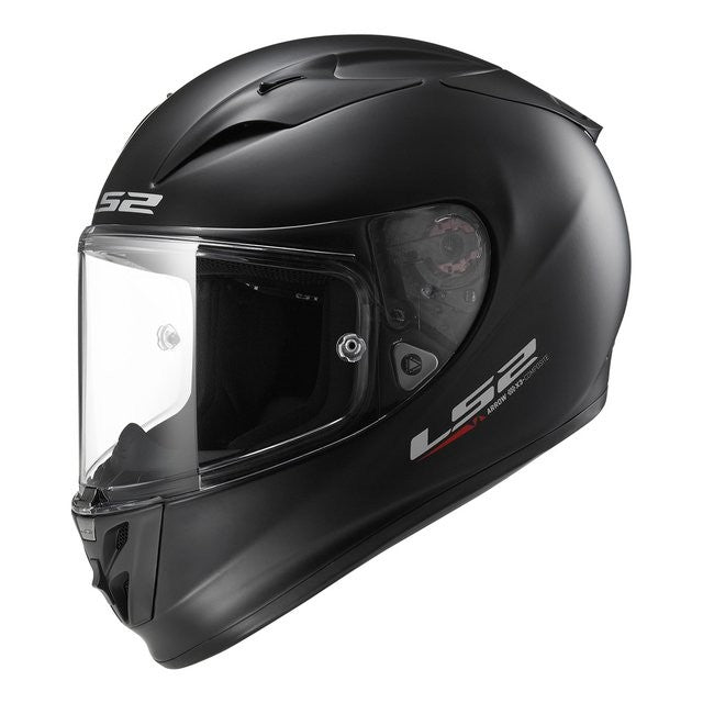 CASCO INTEGRAL LS2 ARROW  EVO     NEGRO MATE SOLIDO