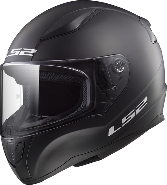 CASCO INTEGRAL LS2 RAPID      NEGRO MATE SOLIDO