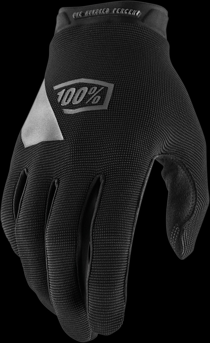 GUANTES 100% RIDECAMP  NEGRO