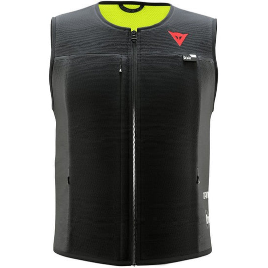 CHAQUETA DAINESE  SMART   NEGRO AMARILLO FLUORESCENTE