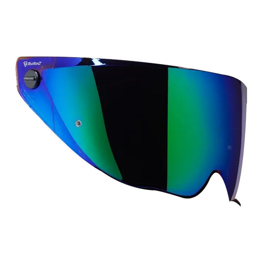 VISOR RUROC  ATLAS 3.0/4.0 IRIDESCENT  VERDE