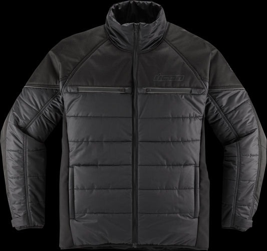 CHAQUETA ICON   GHOST PUFFER   CARBON NEGRO