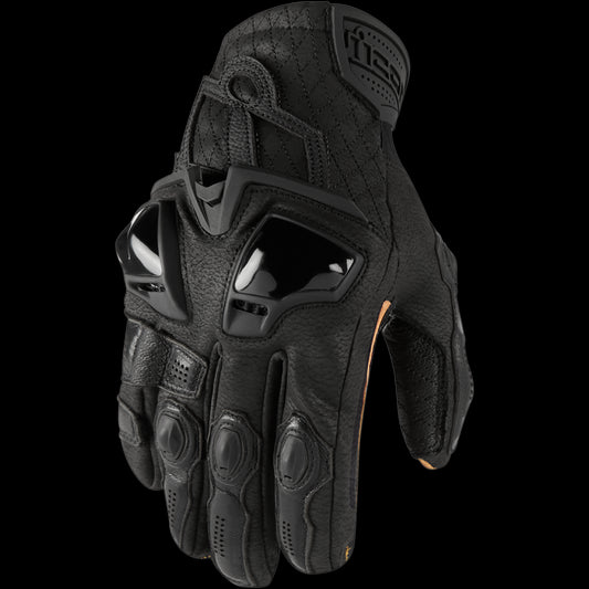 GUANTES ICON HYPERSPORT CORTO NEGRO