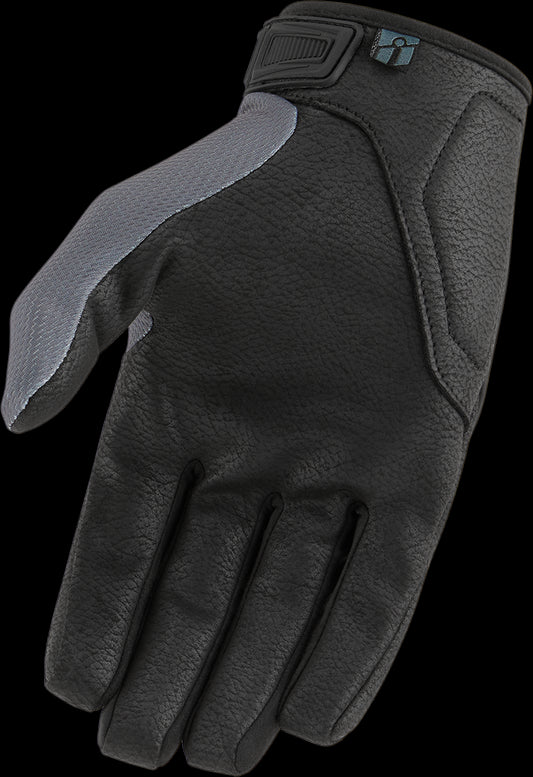 GUANTES ICON HOOLIGAN   CE   GRIS