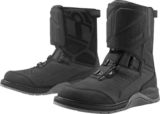 BOTAS ICON ALCAN   WP CE  NEGRO