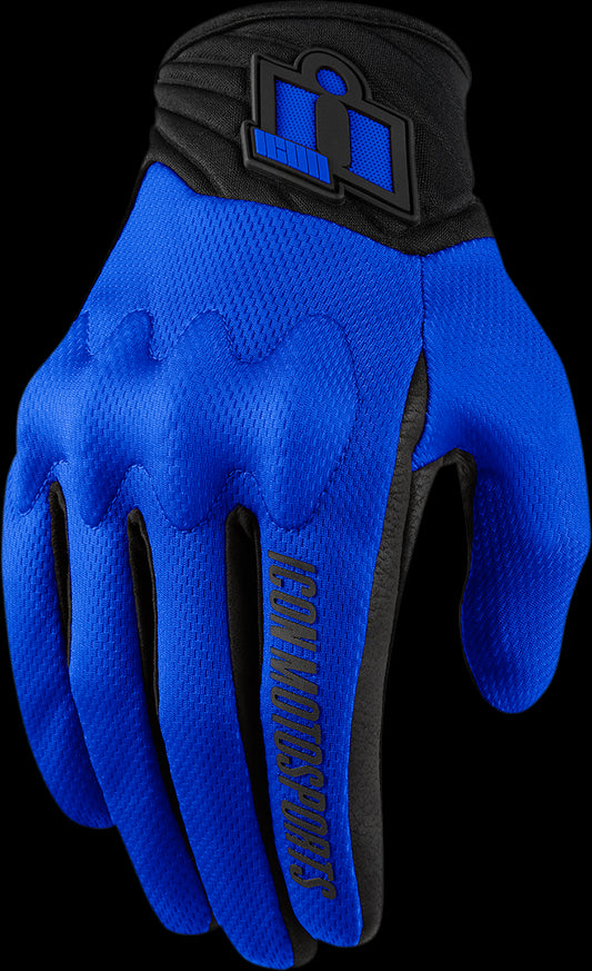 GUANTES ICON ANTHEM-2 CE  AZUL