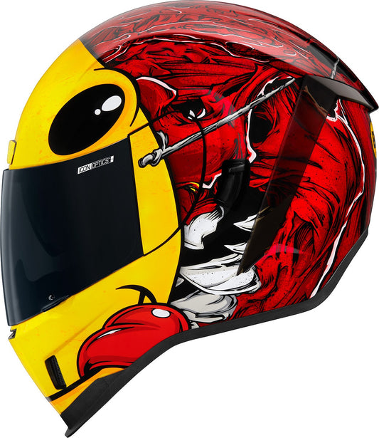 CASCO ICON AIRFORM BROZAK  ROJO