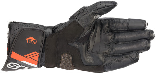 GUANTES ALPINESTARS SP-8 V3  NEGRO BLANCO ROJO