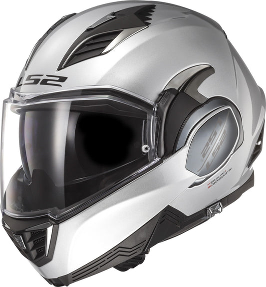 CASCO LS2 VALIANT II SOLID    PLATA