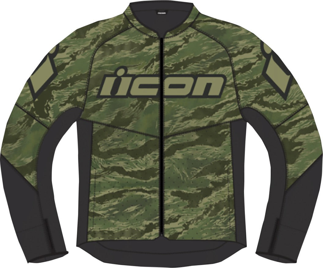 CHAQUETA ICON HOOLIGAN  CE TIGERS BLOOD VERDE