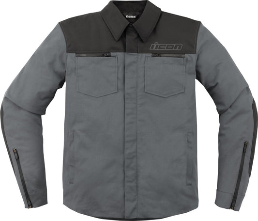 CHAQUETA ICON UPSTATE CANVAS CE GRIS