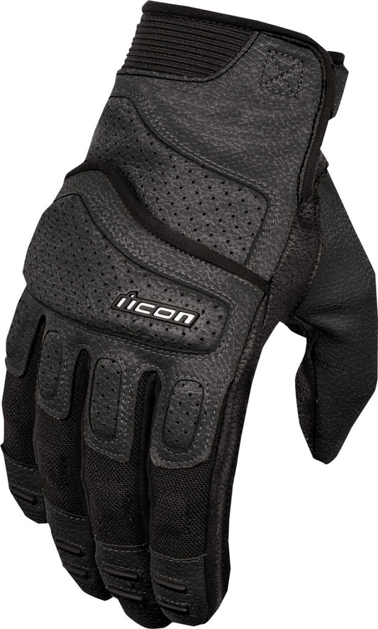 GUANTES ICON SUPERDUTY3 CE NEGRO