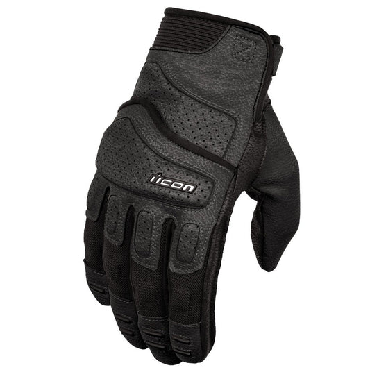 GUANTES DE DAMA ICON SUPER DUTY 3 CE NEGRO