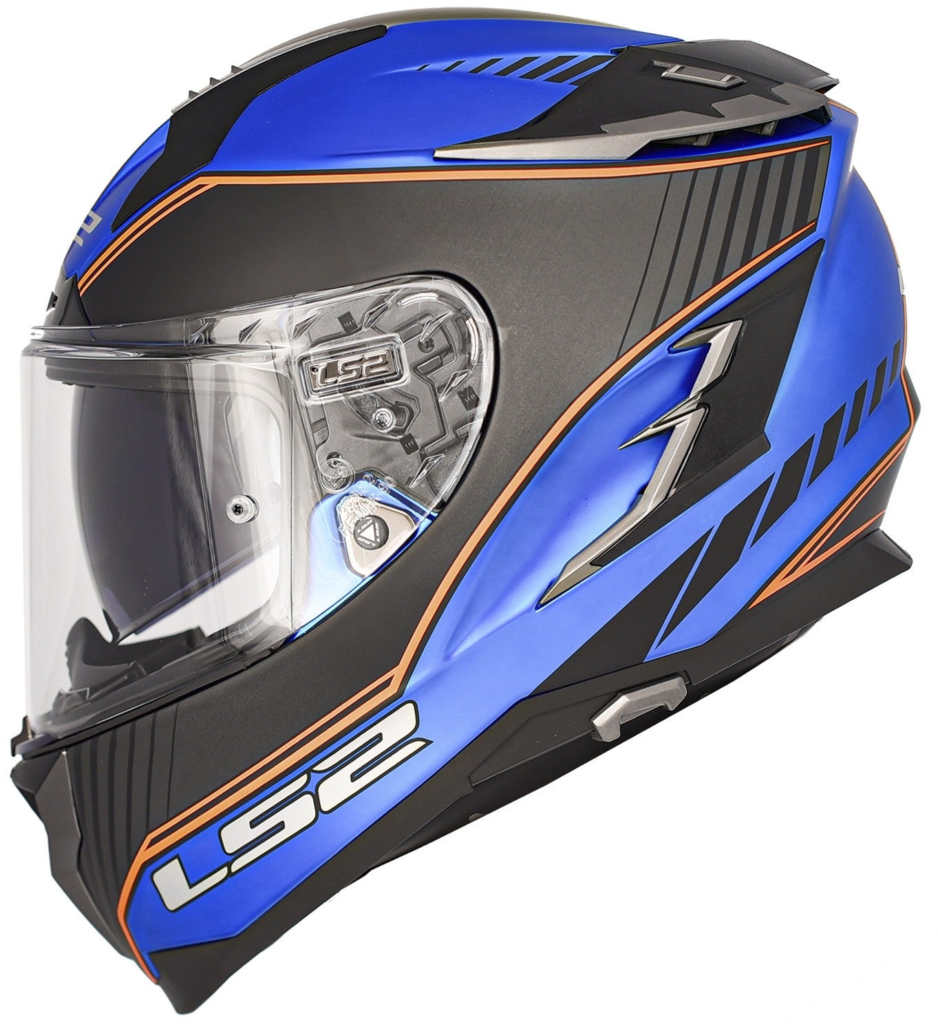 CASCO LS2 CHALLENGER GT  BOSS AZUL MATE