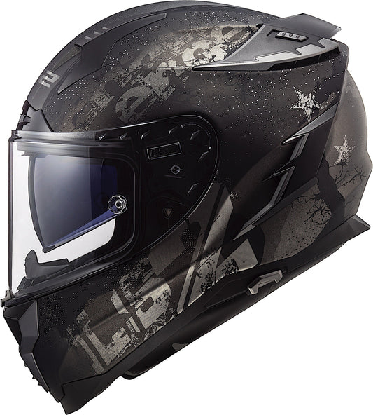 CASCO LS2 CHALLENGER GT  FLEX NEGRO MATE