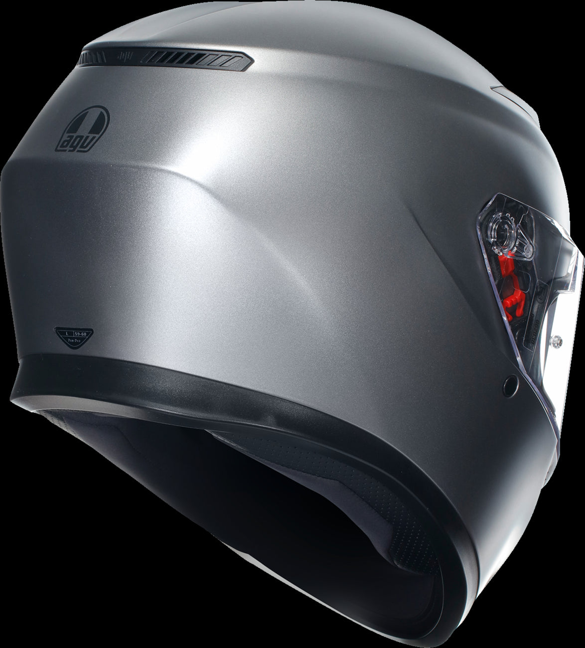 CASCO AGV K3 MONO RODIO GRIS MATE