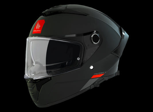 CASCO MT THUNDER 4 SV A1 NEGRO MATE