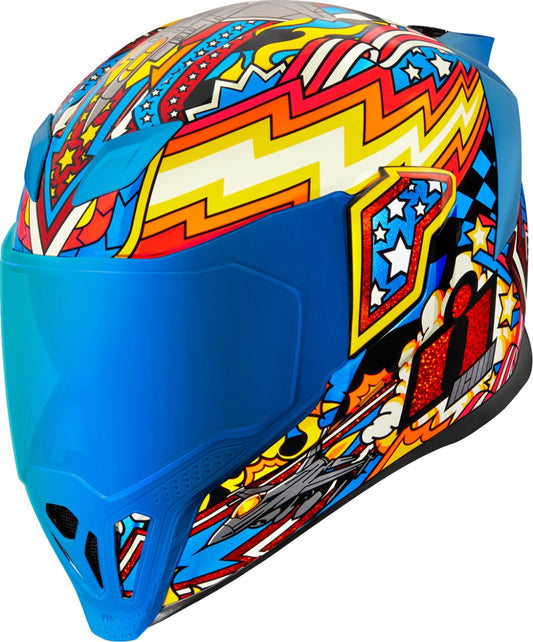 CASCO ICON AIRFLITE FLY BOY AZUL