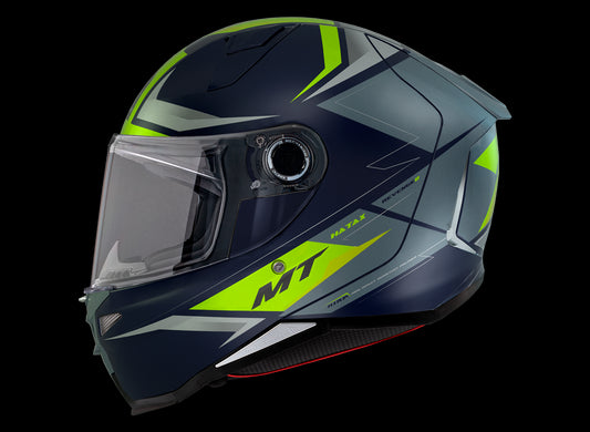 CASCO MT REVENGE 2 HATAX C3 GRIS VERDE MATE