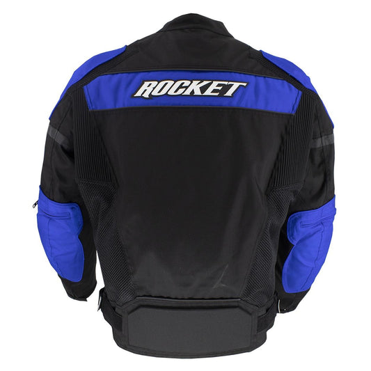 CHAQUETA JOE ROCKET DAYRIDE  NEGRO AZUL