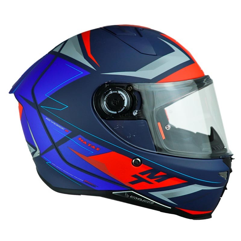 CASCO MT REVENGE 2 HATAX C7 AZUL MATE