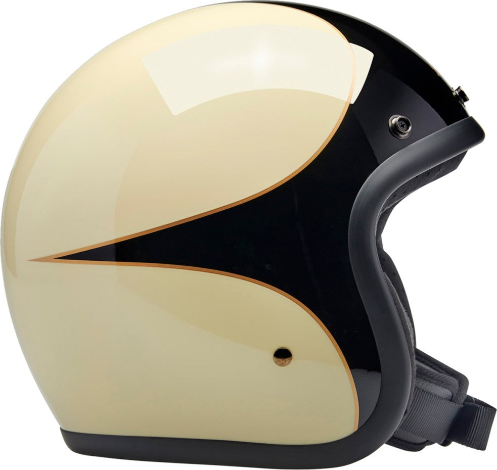 CASCO BILTWELL BONANZA VINTAGE SCALLOP NEGRO BLANCO