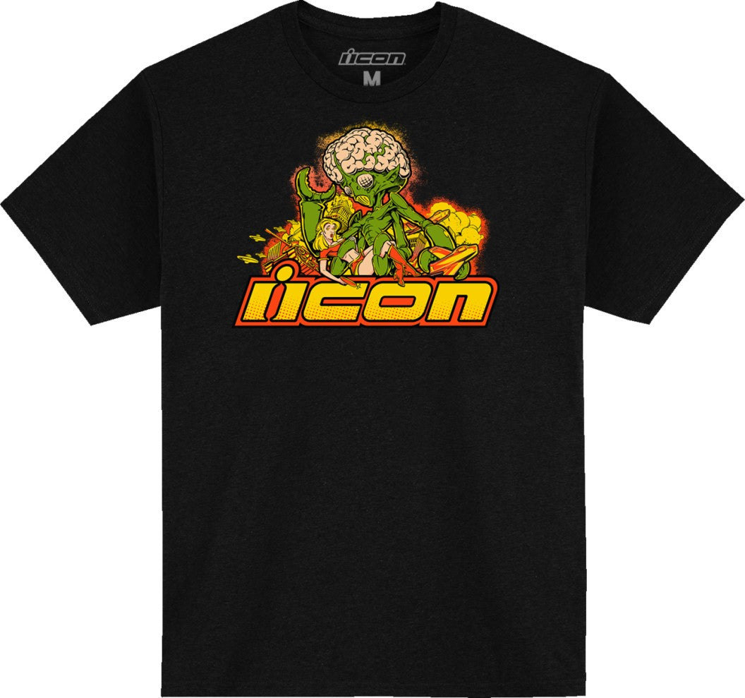 CAMISETA ICON  BLITZ BUGOIDE VERDE NEGRO NARANJA AMARILLO