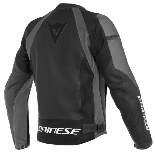 CHAQUETA DAINESE NEXUS CUERO NEGRO BLANCO