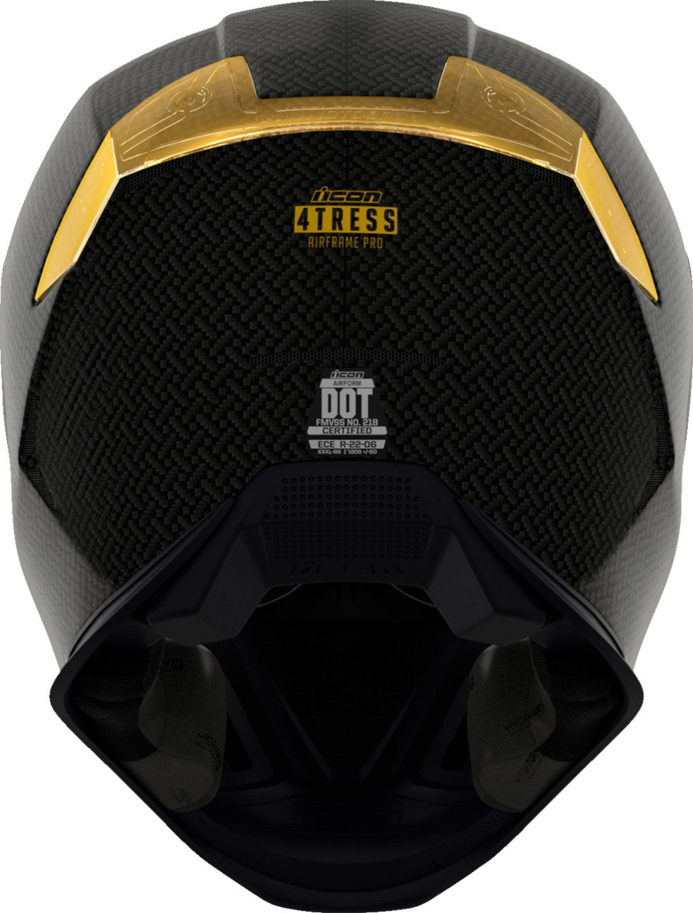 CASCO ICON AIRFRAME PRO CARBON 4TRESS AMARILLO