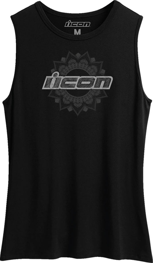 CAMISILLA PARA DAMA ICON  NOBLE TANK NEGRO