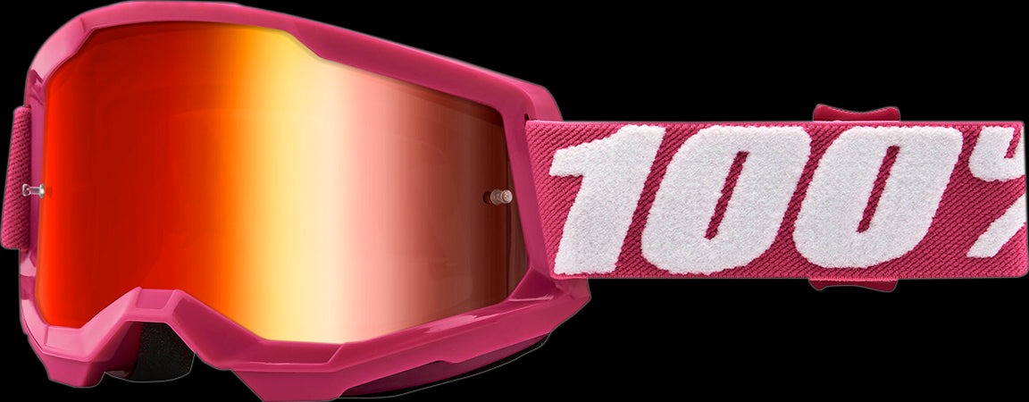 GOGGLES 100% STRATA 2 FLETCHER ROSA ROJO