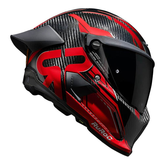 CASCO RUROC ATLAS 4.0 TRACK INFERNO ROJO