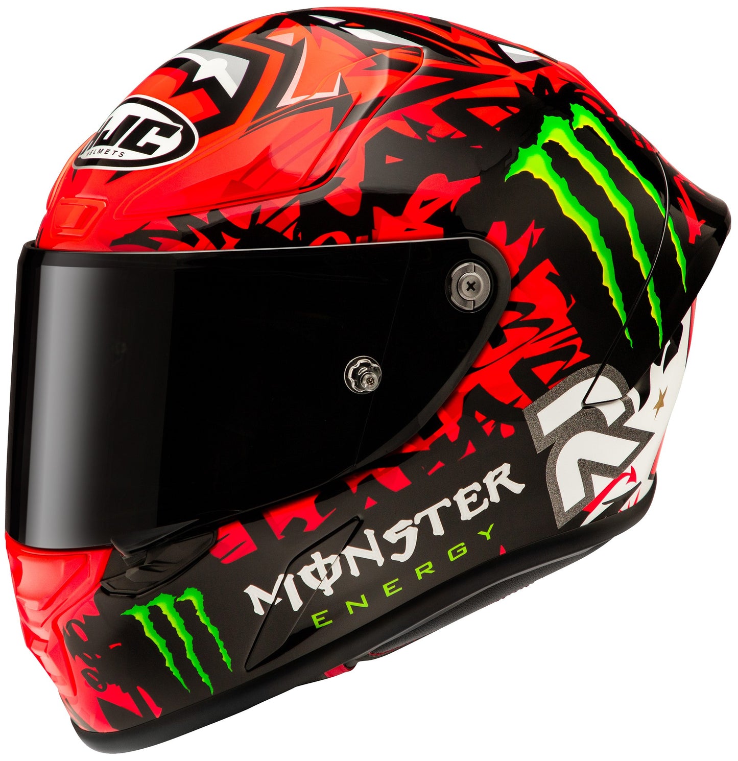 CASCO HJC RPHA 1N QUARTARA 24 MC-1 NEGRO ROJO