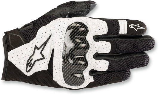 GUANTES ALPINESTARS SMX-1 AIR V2 NEGRO/BLANCO