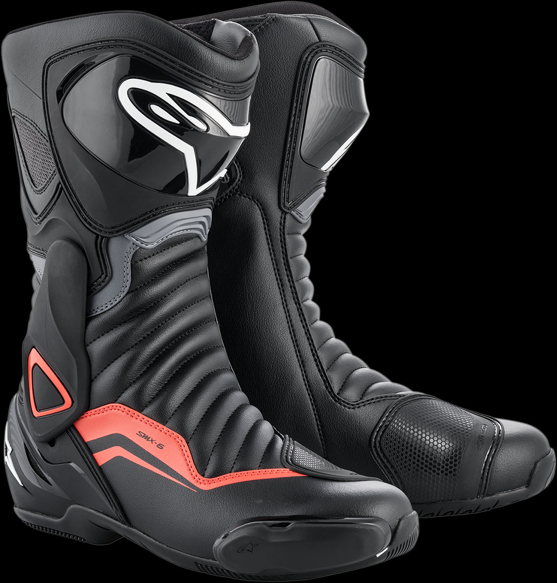 BOTAS ALPINESTARS SMX-6 V2 NEGRO/GRIS/ROJO