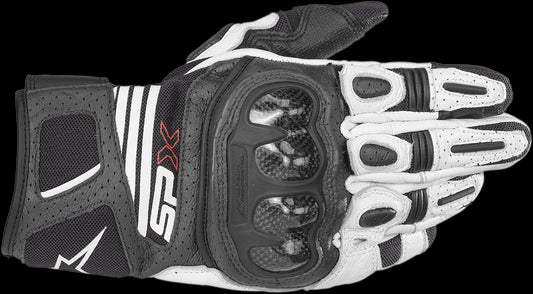 GUANTES ALPINESTARS SPX AC V2 NEGRO/BLANCO