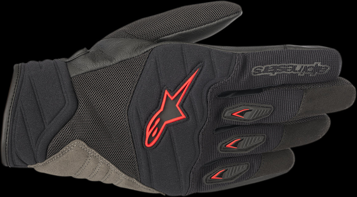 GUANTES ALPINESTARS SHORE NEGRO/ROJO