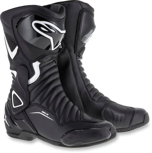 BOTAS DE DAMA ALPINESTARS SMX-6 V2 NEGRO/BLANCO