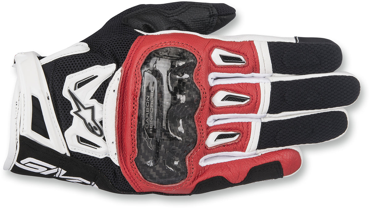 GUANTES ALPINESTARS SMX-2 AC V2 NEGRO/ROJO/BLANCO