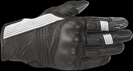 GUANTES ALPINESTARS MUSTANG V2 NEGRO/BLANCO