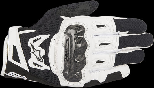 GUANTES ALPINESTARS SMX-2 AC V2 NEGRO/BLANCO