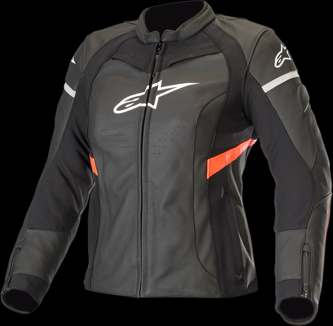 CHAQUETA DE DAMA ALPINESTARS KIRA NEGRO/ROJO