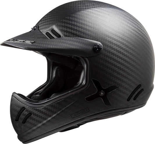 CASCO LS2 XTRA VINTAGE STYLE FIBRA DE CARBONO MATE