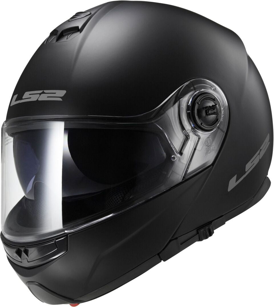 CASCO LS2 STROBE SOLIDO NEGRO MATE