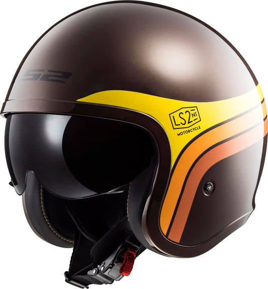 CASCO LS2 SPITFIRE SUNRISE ROOTBEER