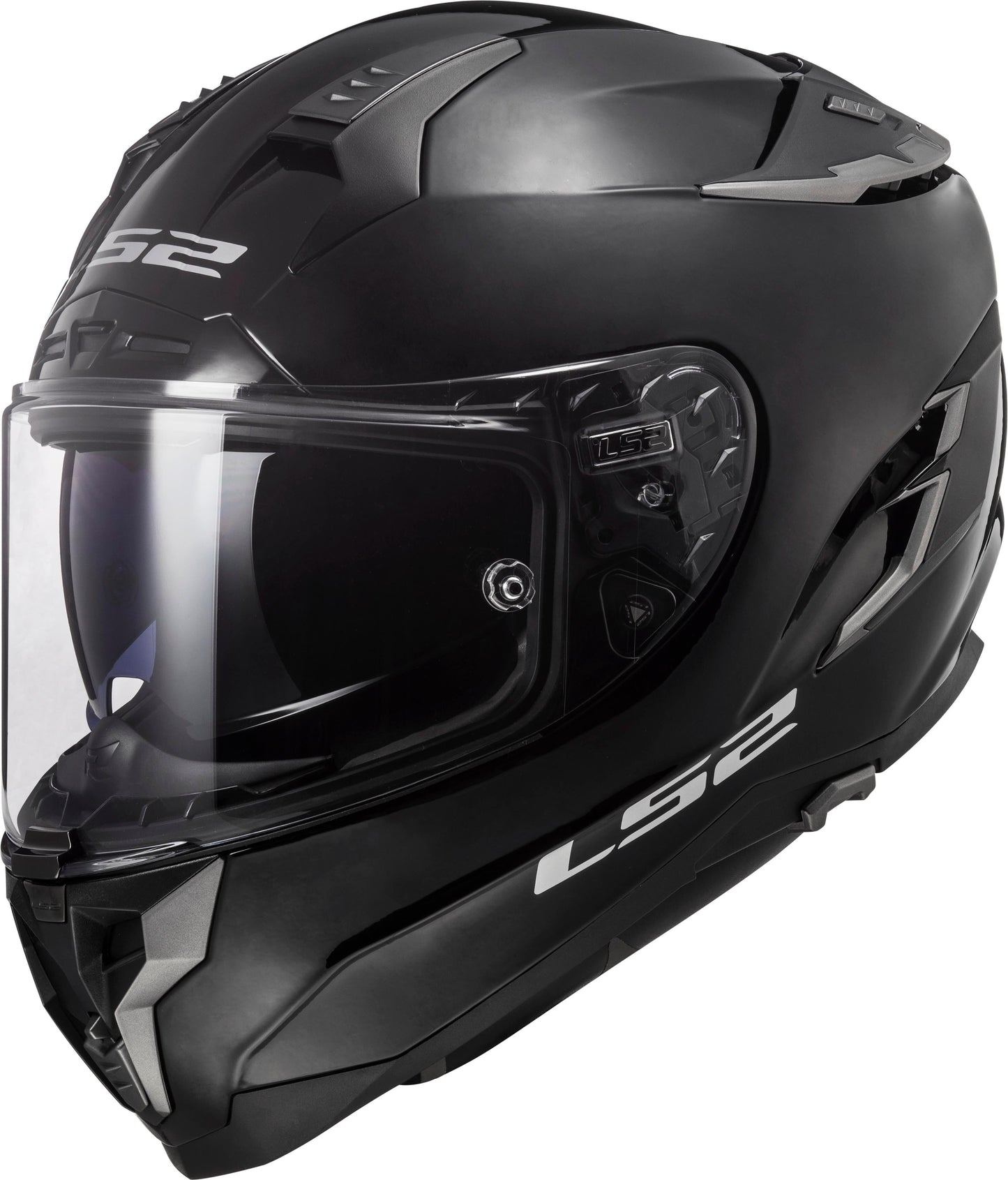 CASCO LS2 CHALLENGER GT SPORT TOURING SOLIDO GLOSS NEGRO