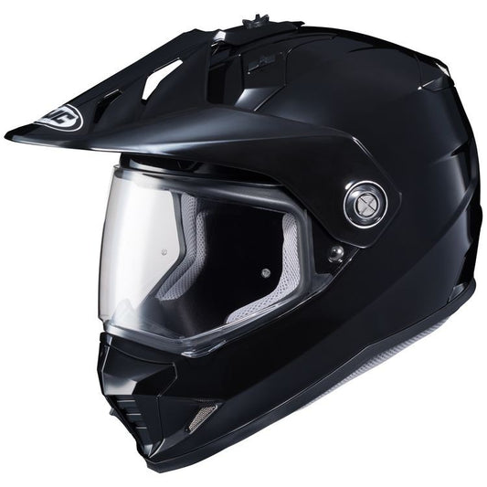 CASCO HJC DS-X1 SNOW NEGRO MATE